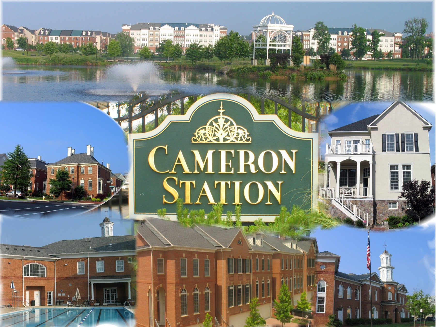 About Cameron Station Homes and Community Amenities